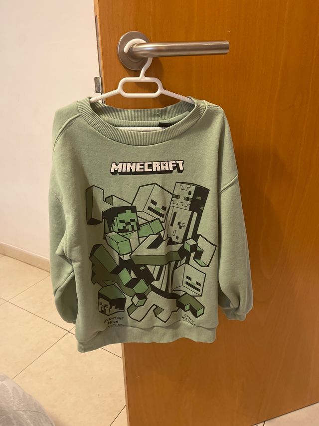Sudadera Minecraft niño