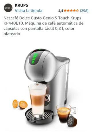 Cafetera Krups Dolce Gusto Genio S Touch