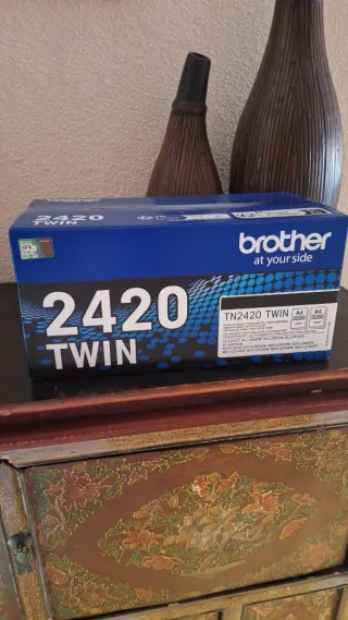 Cartuchos Brother TN2420 Twin Originales