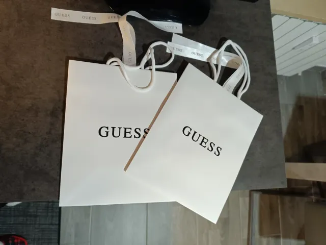 Sacchetti Guess bianchi