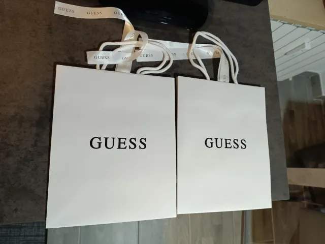 Sacchetti Guess bianchi