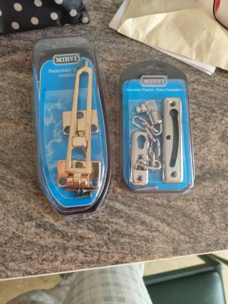 2 Cadenas Seguridad Puerta MIRVI