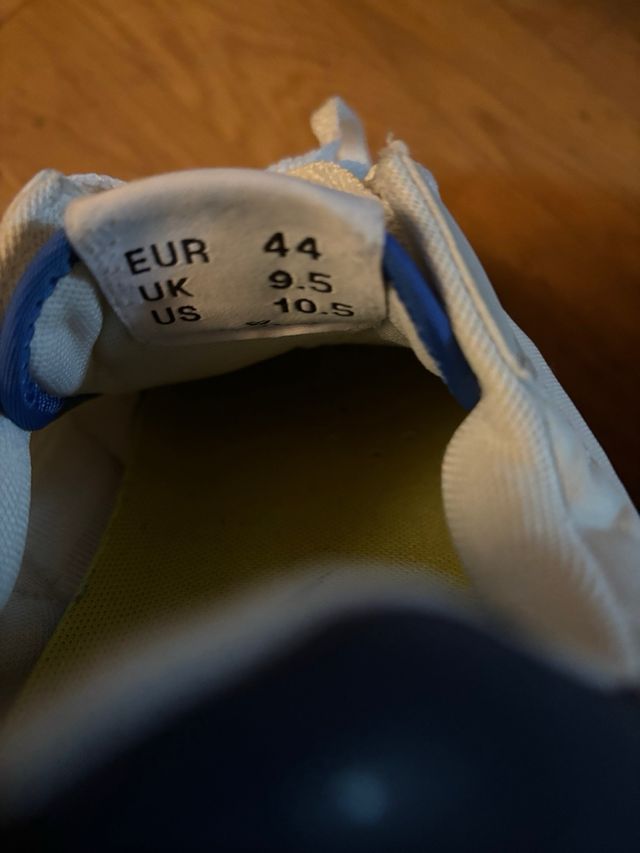 SUN68 Sneakers Uomo Taglia 44 Grigio Bianco