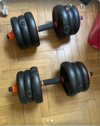 Mancuernas ajustables 10kg