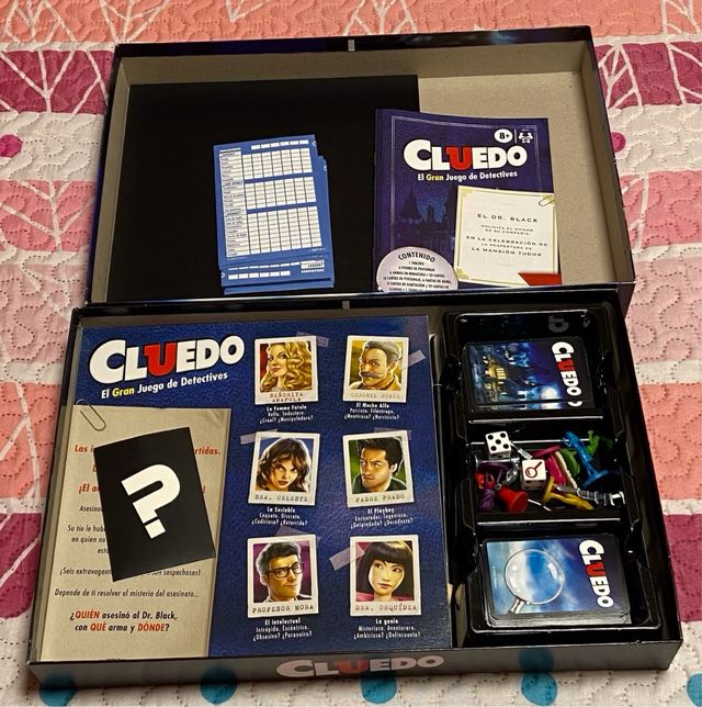 Juego de mesa Cluedo El Gran Juego de Detectives.