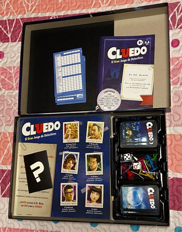Juego de mesa Cluedo El Gran Juego de Detectives.