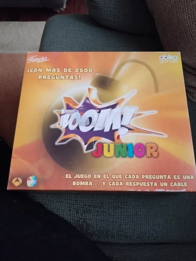 Boom Junior Juego de Mesa Famosa
