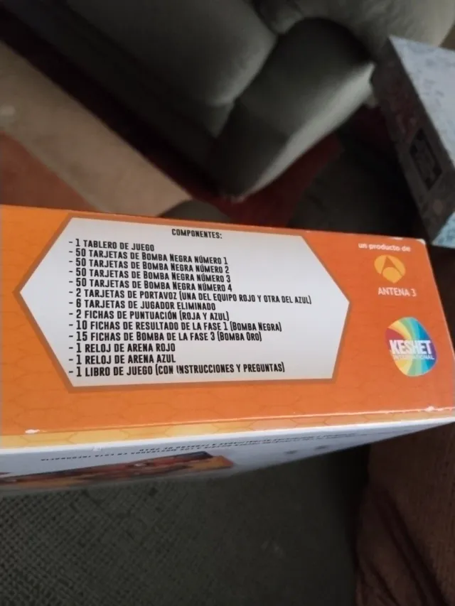 Boom Junior Juego de Mesa Famosa