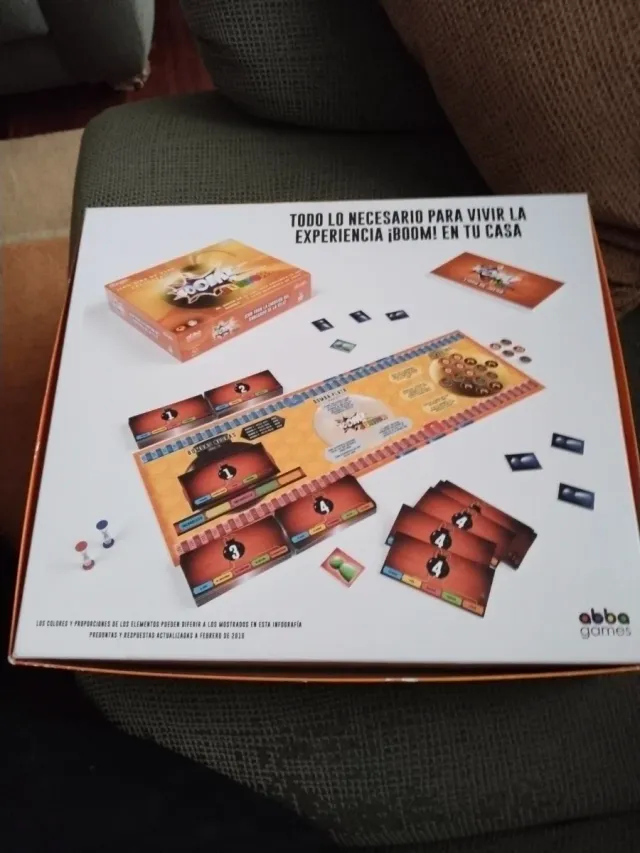 Boom Junior Juego de Mesa Famosa