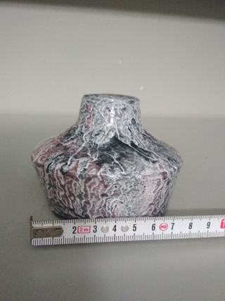 Piccolo vaso in onice arcobaleno 8 x 7 cm