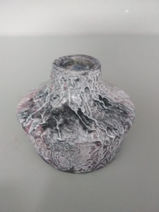 Piccolo vaso in onice arcobaleno 8 x 7 cm