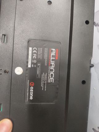 Teclado Mecánico Completo Negro Alliance Ozone