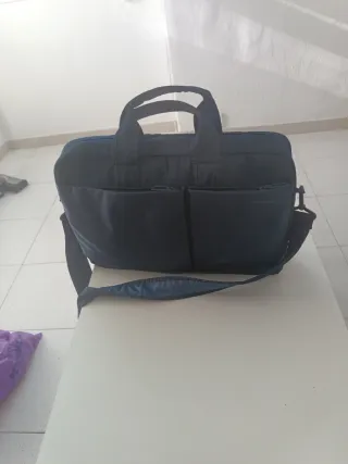 Funda portátil azul