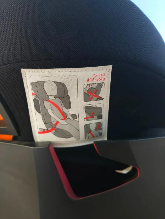 Silla Coche Cybex Silver Isofix Gr. 2/3