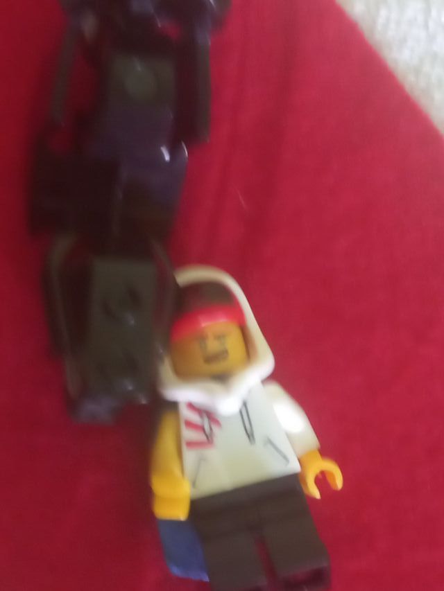 Figura Lego Moto y Motorista