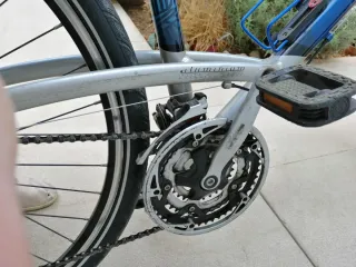 Bicicleta Triban Azul