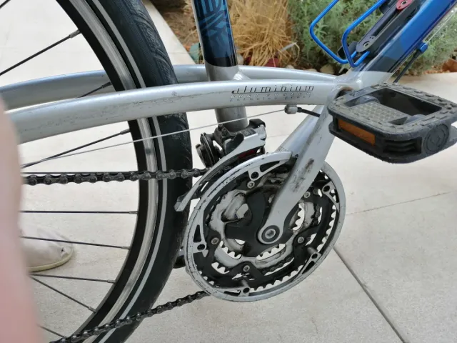 Bicicleta Triban Azul