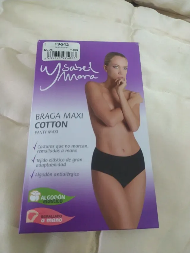 Braga Maxi Algodón T-XXL Isabel Mora