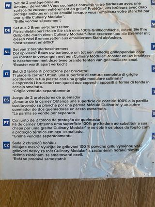 Coperture per bruciatori Campingaz smaltate (Set 2)