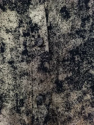 Camisa Zara Estampada Negra y Dorada