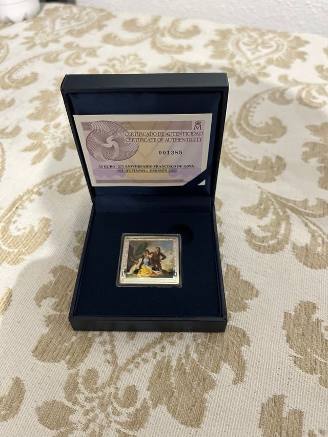 Moneda 10 Euro Goya 275 Aniversario
