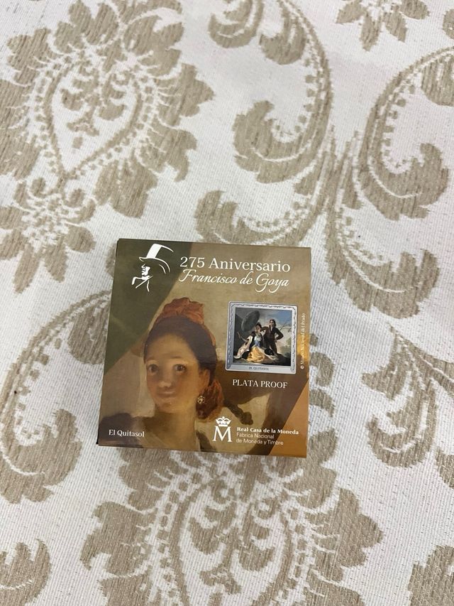 Moneda 10 Euro Goya 275 Aniversario