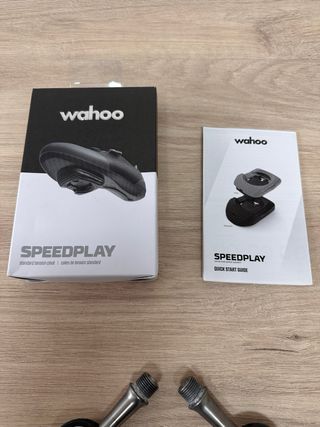Pedales WAHOO Speedplay y calas nuevos