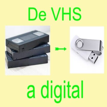 Pasa tu cinta VHS a digital