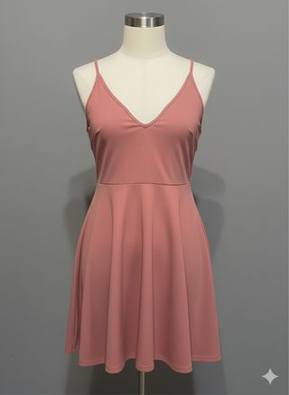 Vestito rosa mattone SHEIN L