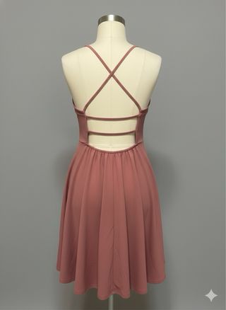 Vestito rosa mattone SHEIN L