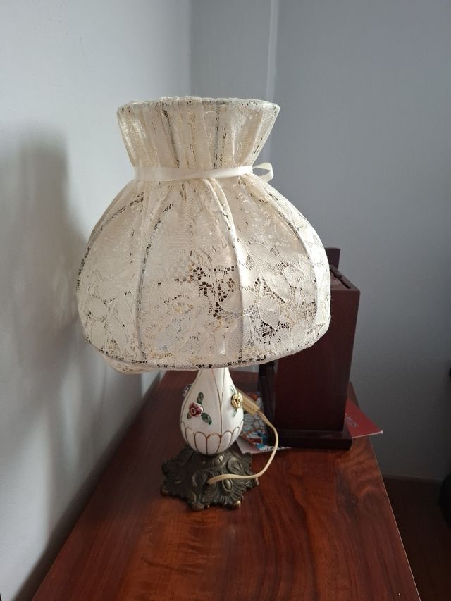 Lámpara araña y 2 mesita