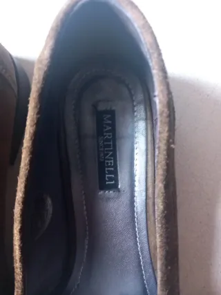 Zapatos de ante mujer Martinelli marrones