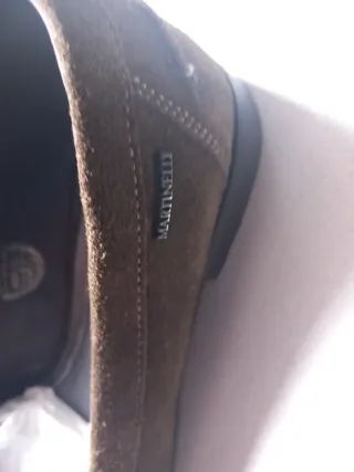 Zapatos de ante mujer Martinelli marrones