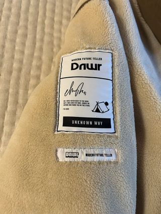 Cazadora borreguito hombre beige/marrón