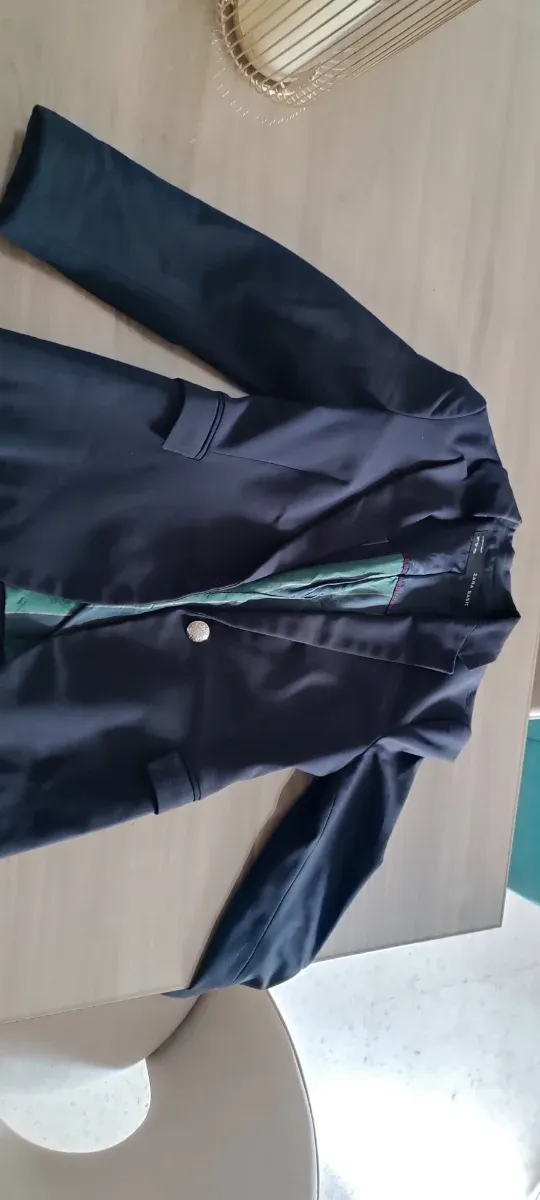 Chaqueta Zara azul marino