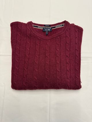 Maglione Armani Jeans Bordeaux Taglia M