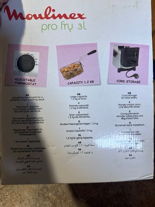 Freidora Moulinex Pro Fry 3L