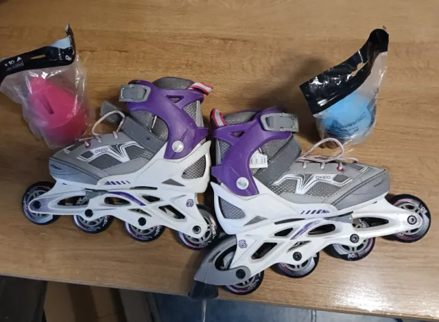 Patines Oxelo Talla Ajustable Niños 35-38