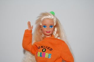 Barbie Mattel Benetton united color 1990