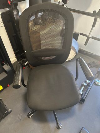 Silla Ikea Flintan Negra Regulable