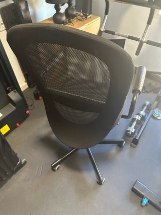 Silla Ikea Flintan Negra Regulable