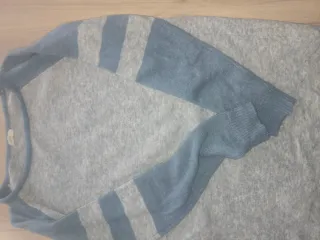 Jersey Renatta&go Gris y Azul Talla M