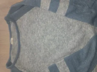 Jersey Renatta&go Gris y Azul Talla M