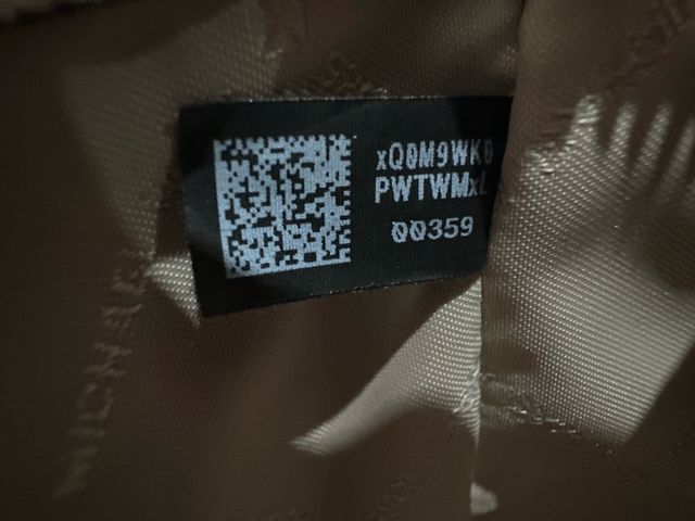 Bolso Michael Kors Blanco y Beige Original