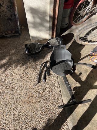 Hoverboard Negro con Asiento