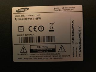 TV LED Samsung 40' Smart TV