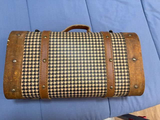 Maletín Decorativo Vintage 37x20x13