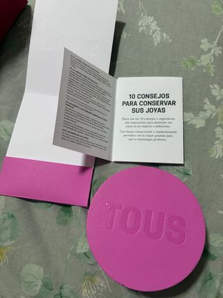 Pulsera Tous Oso Plata Rosa