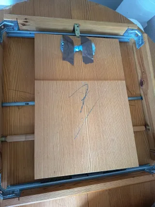 Mesa redonda extensible + 6 sillas