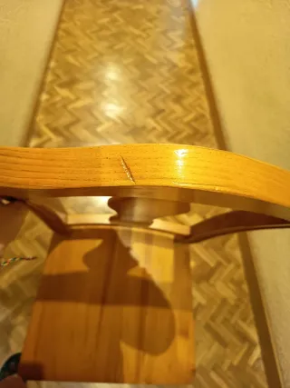 Mesa redonda extensible + 6 sillas